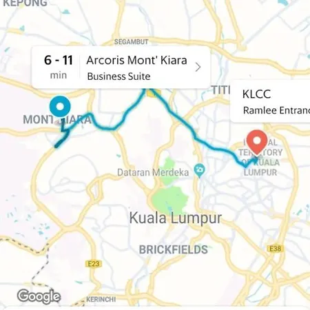 Arcoris @ Mont Kiara, Kuala Lumpur Apartment Exterior photo